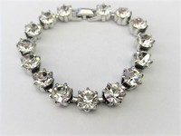 Crystal Rhinestone Large Link Bracelet