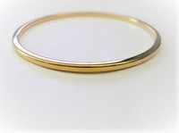 Thin Gold Bangle Bracelet   by Monet