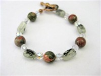 Green Jade Agate Bracelet