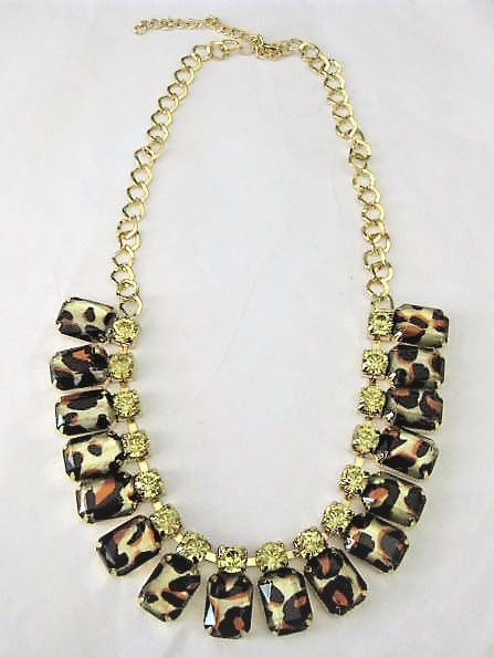 Leopard Statement Necklace