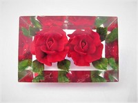 See-Through Roses Pin Brooch