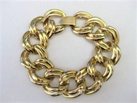 Chunky Gold Link Bracelet