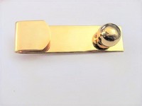 Retro Gold Bar Pin